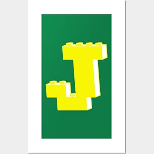 THE LETTER J Posters and Art